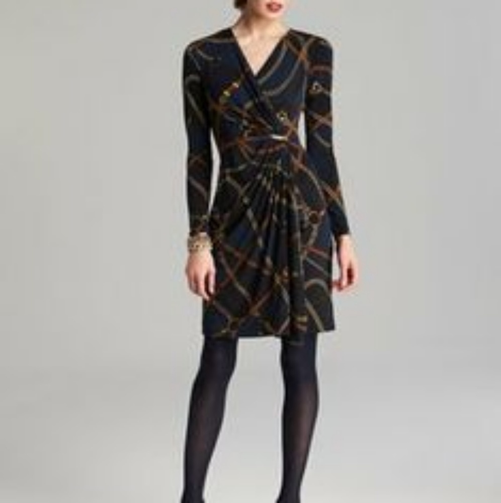 Classy faux wrap MK dress